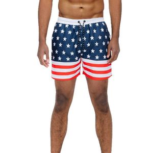 Costume da bagno da uomo con bandiera americana - Product Image 2