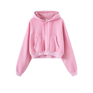Wholesale Women's French Terry Hoodie Drop Shoulder Style for Contemporary Fashion Retailers - Product Image 6