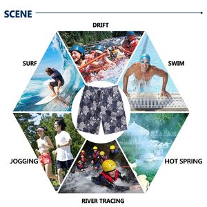 <b>Men</b> Quick Dry Board Shorts Lightweight Beach Swim <b>Trunks</b> Bulk Supplier - Product Image 6