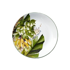 Bandeja de Hierro Esmaltada Hecha a Mano de Alta Gama para Mesa de Comedor, con Ilustraciones Detalladas, Práctica para Servir, Patrón Personalizado - Product Image 4