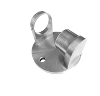 Pièces de fabrication usinées CNC pour base de main courante en acier inoxydable, fabriquées strictement selon vos plans