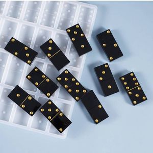 Manufacture Custom Mini High Quality Double Six <b>Dominoes</b> Game Gift with Custom Color Box Eco-friendly Resin <b>Domino</b> <b>Set</b> - Product Image 6