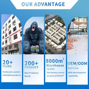 360充气定制尺寸节日庆典专用镜球多色效果广告充气 - Product Image 4