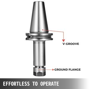 4 pièces CAT40 porte-outil ER16 jeu de mandrins à pince longueur 100mm pour tour de fraisage de Machine de gravure CNC - Product Image 6