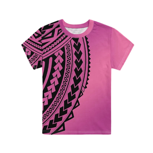 Mens <b>Plus</b> <b>Size</b> Summer Tribal Pattern T Shirt Short Sleeve Crew Neck Casual <b>Graphic</b> Printed <b>Tee</b> Custom Logo Samoan Outerwear - Product Image 1
