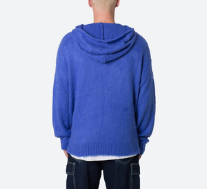 Pull en laine/acrylique respirant anti-boulochage pour homme, à manches longues, pour l'hiver, noir, gris, blanc, tissu 400g - Product Image 4