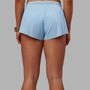 Shorts Deportivos Casuales Transpirables de Cintura Media para Mujer, Elásticos, de Spandex/Poliéster, con Logotipo Personalizado Bordado en la Pierna Derecha/Izquierda, para Verano - Product Image 6