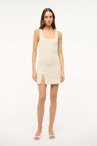 Robe mini personnalisée de haute qualité, faite à la main, avec des paillettes, des perles, des plumes, des broderies, sexy, sans manches, vintage, pour soirée en club - Product Image 6