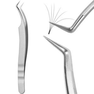 Pinzas Antiestáticas Profesionales de Acero Inoxidable HARBOR INDUSTRY con Punta de Fibra de 45/75/90 Grados, Agarre Nano y Punta Suave de 10 cm - Product Image 1