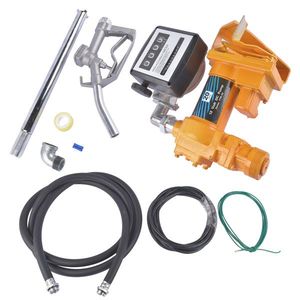 Pompa di Trasferimento Carburante Portatile 12V 20GPM per Benzina e Diesel, Autoadescante a Turbina con Cavo da 6m e 1 Anno di Garanzia, Gialla - Product Image 2