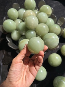 Esfera de Cristal de Aventurina Verde de Alta Calidad, Pulida, Piedra Preciosa Natural, Marca Rais Agate, Tendencia de Moda, Reiki, Sanación, Feng Shui - Product Image 3