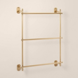 Modern Stainless Steel <b>Towel</b> <b>Bar</b> Wall Mounted Metal Bathroom <b>Towel</b> Holder - Product Image 2