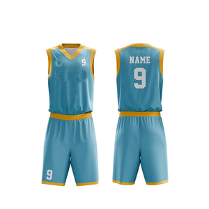 Bas quantité minimale de commande Personnalisé Hommes Basketball Uniformes Ensembles Respirant Plus La Taille Logo Personnalisé Impression Haute Qualité Dernière Conception - Product Image 1