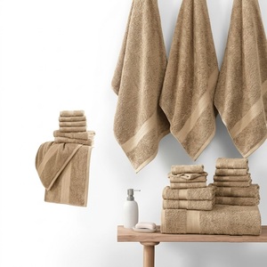 Serviette de bain en coton biologique ultra absorbante, serviette de luxe haut de gamme pour hôtel, spa et maison, serviette éponge à séchage rapide, couleur unie. - Product Image 6