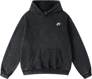 Sweat-shirt à capuche pour homme, coupe oversize, délavé vintage, style streetwear décontracté, 100% coton French Terry, coupe décontractée, USA - Product Image 1