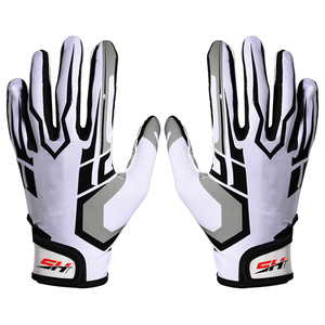 Guantes de Receptor de Fútbol de Alto Rendimiento con Agarre Tecnológico Adhesivo y Transpirables para Partidos de Liga Competitiva - Product Image 1