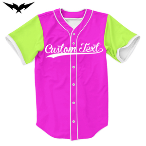 Camiseta de Béisbol Personalizada de Alta Calidad, Uniforme de Animadoras de Primera Calidad, 100% Poliéster Unisex - Product Image 3
