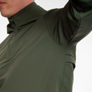 VANEK INTERNATIONAL Unisex Eco-Friendly Winter Color Blocking Hooded <b>Racer</b> <b>Jacket</b> Zipper Front Waterproof Windproof Breathable - Product Image 2
