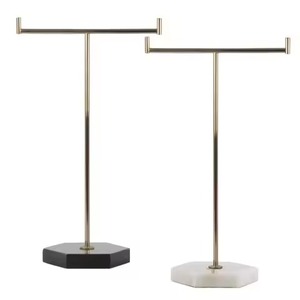 Elegant Metal Jewelry Stand Luxury Jewelry Holder for Necklace Earrings Bracelet Ring <b>Dressing</b> <b>Table</b> Bedroom Display <b>Storage</b> - Product Image 6