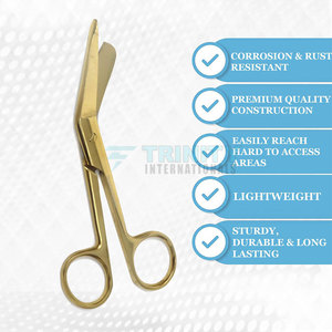 Tijeras para vendajes de moda, tijeras para vendajes de soporte fuerte, tijeras para vendajes quirúrgicos modernas para uso hospitalario - Product Image 2