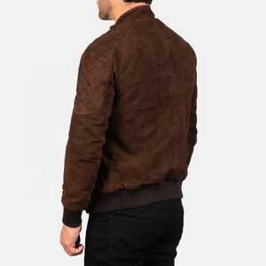 Vestes en cuir premium pour hommes, service OEM, vestes en cuir très vendues, nouveau style hiver 2026 pour hommes - Product Image 5