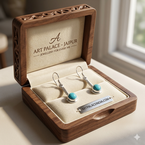 Lovely Gemstone Fine <b>Stud</b> <b>Silver</b> Earrings Elegant and Chic Accessory - Product Image 3