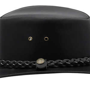 Sombrero de Vaquero de Cuero Vacuno de Moda 2026, Color Personalizado, el Más Vendido, para Montar a Caballo - Product Image 4