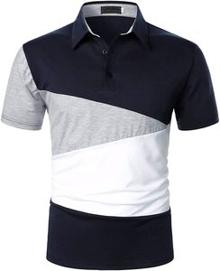 T-shirts Polo de Golf Personnalisés en Gros, T-shirts Vides en Polyester Imprimés sur Mesure, T-shirts de Sport Slim Fit pour la Gym - Product Image 1