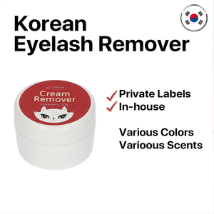 Dissolvant professionnel de haute qualité pour extensions de cils, type crème, fabriqué en Corée, à base d'extraits végétaux, sans irritation, pour une élimination rapide de la colle. - Product Image 2