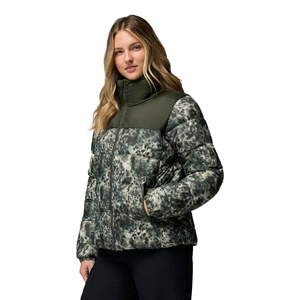 Veste matelassée pour femme, 280 GSM, polyester, thermique, imperméable, légère, chaude, pour l'hiver, streetwear, personnalisable OEM - Product Image 3