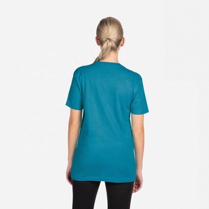 Next Level Turquoise Color 3600 Unisex Cotton T-Shirt 100% <b>Combed</b> Ring-Spun Cotton Breathable Crew Neck t Shirt - Product Image 4