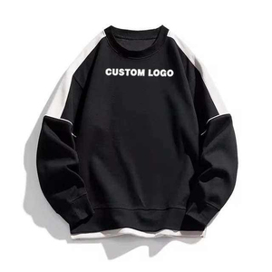 Sweat-shirt décontracté pour homme 100 % coton, molleton épais, coupe-vent, couleur unie, impression personnalisée, design épaules tombantes, chaleur hivernale - Product Image 5
