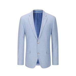 Blazer de Negocios para Hombre, Económico, OEM, con Diseño de Parches, Cuello en V, Manga Larga, Resistente al Viento, Transpirable, Chaqueta de Traje de Poliéster - Product Image 2