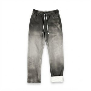 Nuevos Conjuntos de Chándales de Algodón con Teñido Degradado Personalizados, con Capucha, Mangas Largas, Color Degradado, Ropa Casual de Otoño con Bolsillos Laterales y Cintura Elástica - Product Image 6