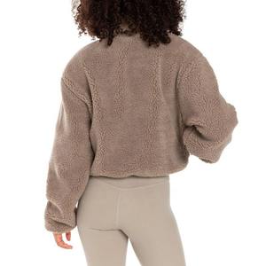 Women's Sherpa Fleece <b>Jacket</b> With All Size Available OEM Manufacturer <b>Lightweight</b> and Comfortable Sherpa <b>Jacket</b> for <b>Ladies</b> - Product Image 6