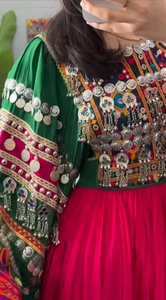 2026 Designs Afghani Kuchi Party Latest Afghani <b>Dress</b> Women Heavy Embroidery Wedding Party Wear & Casual <b>Dresses</b> Women Low MOQ - Product Image 3