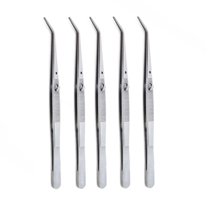 Pinces dentaires de haute qualité, pinces à coton et à pansements, pinces à tissus, instruments chirurgicaux, lot de 5 pièces - Product Image 4