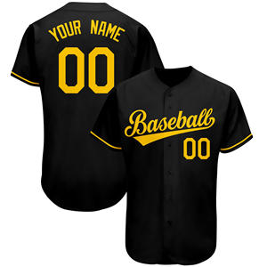 Maillot de baseball unisexe de qualité supérieure fabriqué au Pakistan, avec design imprimé, entièrement boutonné, 100 % polyester - Product Image 2