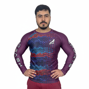 Rashguards à manches longues sur mesure, respirants et personnalisables avec votre logo – Service OEM disponible - Product Image 1