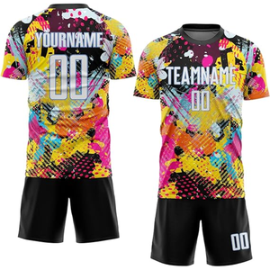 ชุดฟุตบอลเยาวชนมืออาชีพ แบบสั่งทำพิเศษด้วยเทคนิค Dye Sublimation ชุดทีมเยาวชน อุปกรณ์เสริมประสิทธิภาพสูง สำหรับตลาดอเมริกาและยุโรป ตามเทรนด์แฟชั่น - Product Image 4