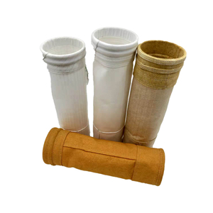 Sac filtrant anti-poussière en polyester hydrofuge et antistatique pour cimenterie, prix usine - Product Image 2