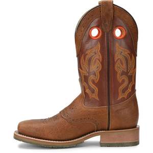 Stivali da Cowboy in Vera Pelle di Vacchetta con <span class=keywords><strong>Tacco</strong></span> Basso alla Moda per <span class=keywords><strong>Uomo</strong></span>, Scarpe in Vera Pelle per Tutte le Stagioni - Product Image 3
