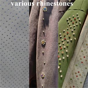 Sudadera con capucha personalizada OEM con efecto desgastado y pedrería para hombre y mujer, sudadera para la temporada de invierno, suministro ODM. - Product Image 5