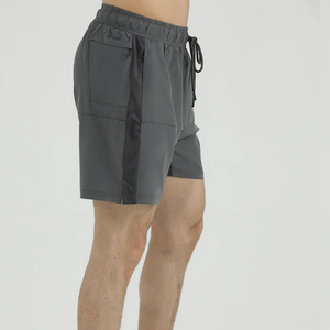 Pantalones Cortos Casuales para Hombre, Diseño Sólido, 100% Algodón, Antiarrugas, Logotipo Personalizado, Alta Calidad, con Servicio OEM - Product Image 5