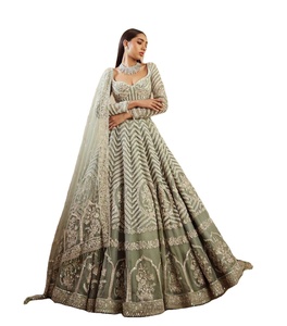 <b>Top</b> Selling Premium Quality Modern Design Georgette Embroidery <b>Viscose</b> Modal Polyester Party Wear Lehenga Choli Women - Product Image 1