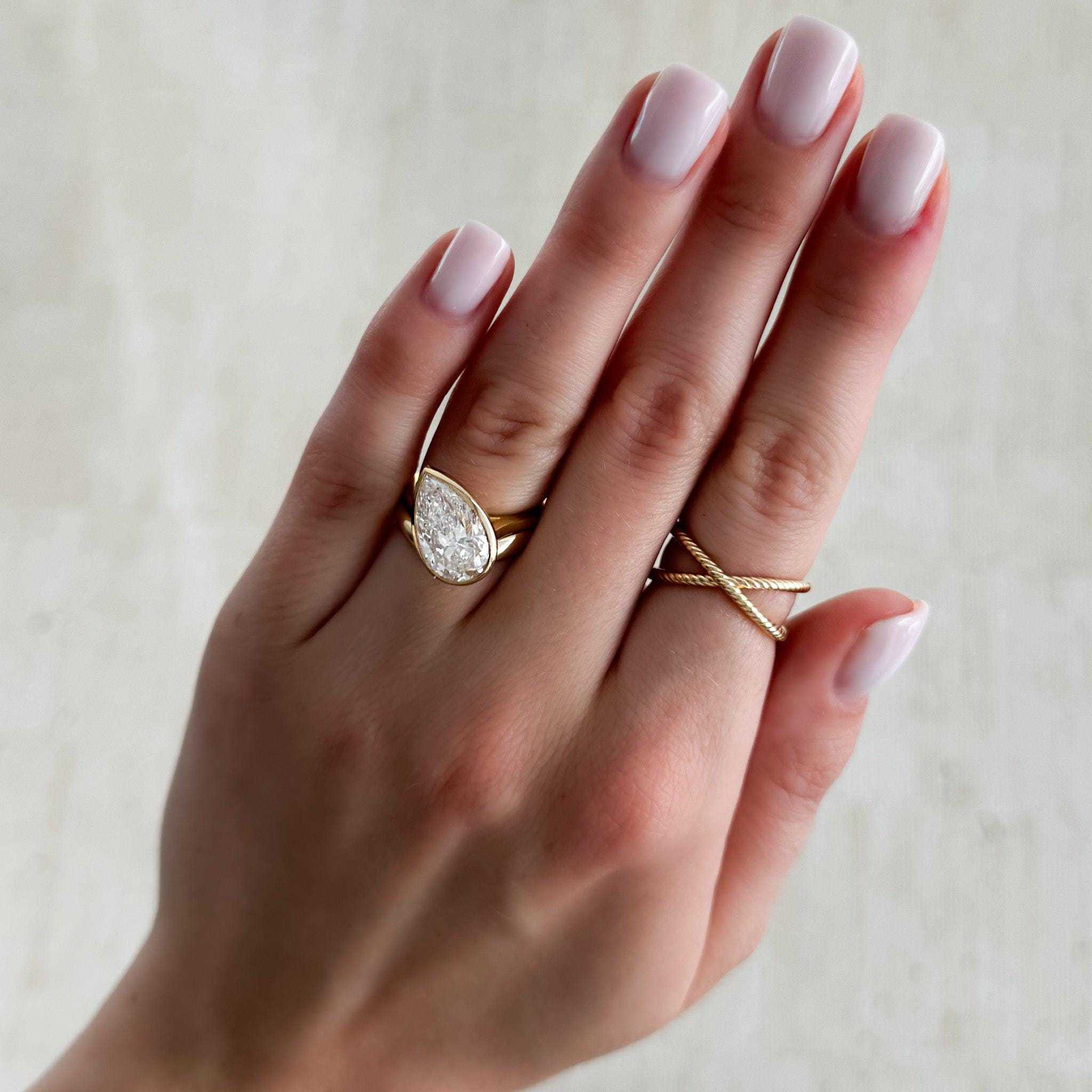 Or véritable massif 18 carats
