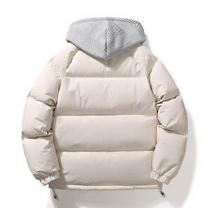 Lightweight <b>Packable</b> Puffer <b>Jacket</b> Hooded Insulated Winter Coat Windproof Water Resistant Outdoor Travel Casual <b>Jacket</b> - Product Image 2