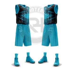 Uniforme de Baloncesto Clásico de Poliéster, Diseño Duradero y Ligero, Cómodo de Usar, Diseñado para Deportes de Equipo y Rendimiento en Partidos - Product Image 6