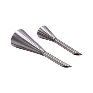 Embout de décoration pour cupcakes, lot de 2, embout de pâtisserie en acier inoxydable, outils de pâtisserie réutilisables et durables - Product Image 2
