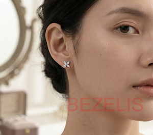 Pendientes de Diamantes Cultivados en Laboratorio de Oro de 14K, para Uso Diario, Joyería Fina Ética Certificada, 3 Quilates, Claridad VVS VS, Excelente - Product Image 5